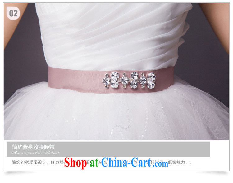 wedding dresses 2015 summer new short skirts wedding wedding party show white Web yarn tied with bare chest small dress white XL pictures, price, brand platters! Elections are good character, the national distribution, so why buy now enjoy more preferential! Health