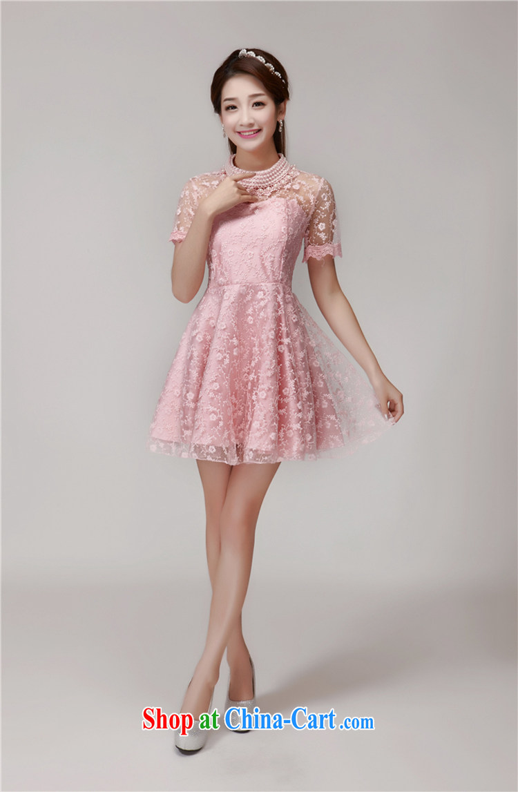 FIGS 2015 summer Korean version of the new, small fragrant wind beauty nails Pearl lace embroidery short-sleeved snow woven skirt dress dresses girls summer white white L pictures, price, brand platters! Elections are good character, the national distribution, so why buy now enjoy more preferential! Health