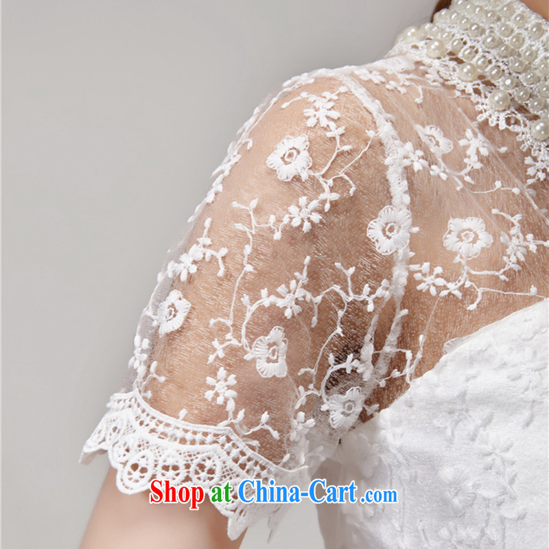 FIGS summer 2015 Korean version of the new, small fragrant wind beauty nails Pearl lace embroidery short-sleeved snow woven skirt dress dresses girls summer white white L, figs (FIG), online shopping