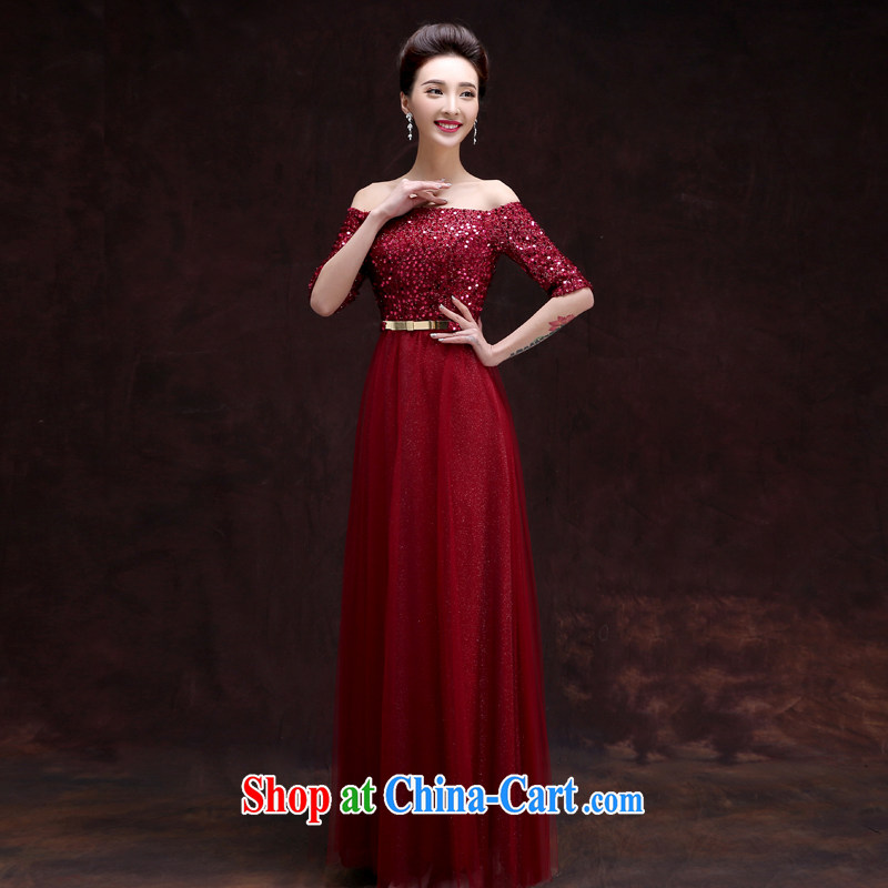 A good service is 2015 new dresses, long spring and summer high load moderator banquet at Merlion, Evening Dress dress long 2XL, good service, and, shopping on the Internet