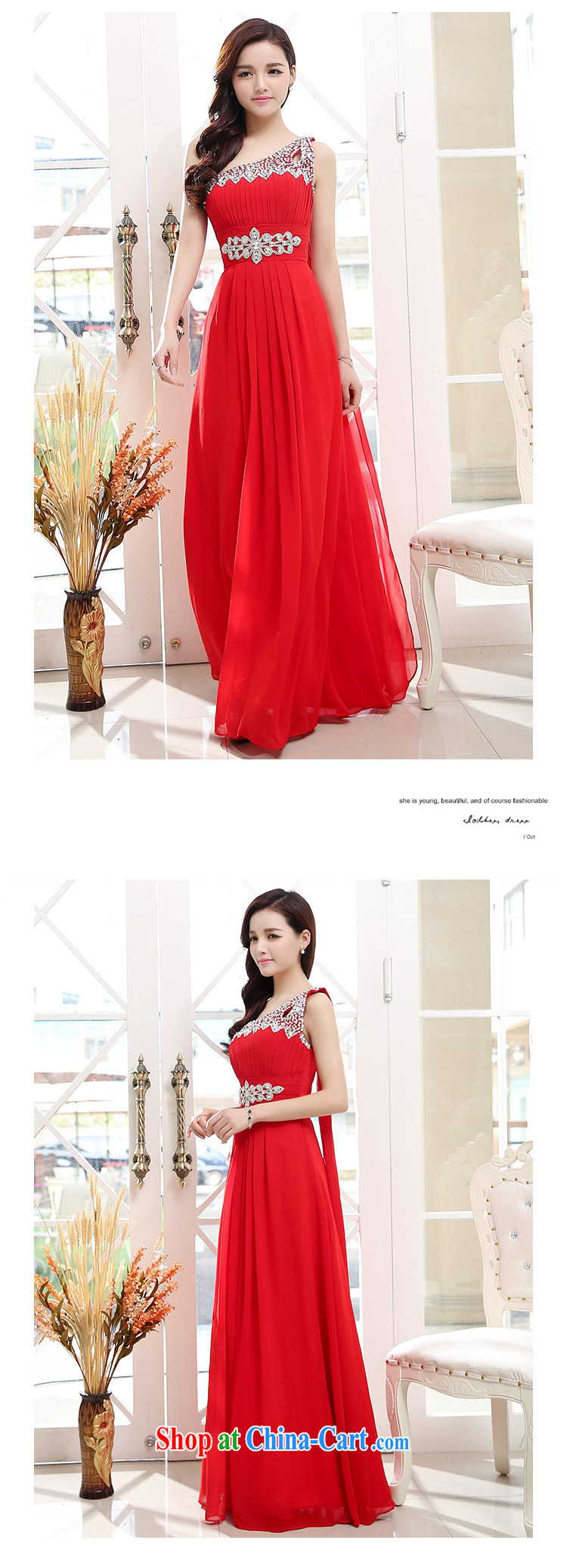 Cover Story summer 2015 new Korean single shoulder a shoulder back exposed snow woven dress bridal bridesmaid dresses dress uniform toast bride water green XL pictures, price, brand platters! Elections are good character, the national distribution, so why buy now enjoy more preferential! Health