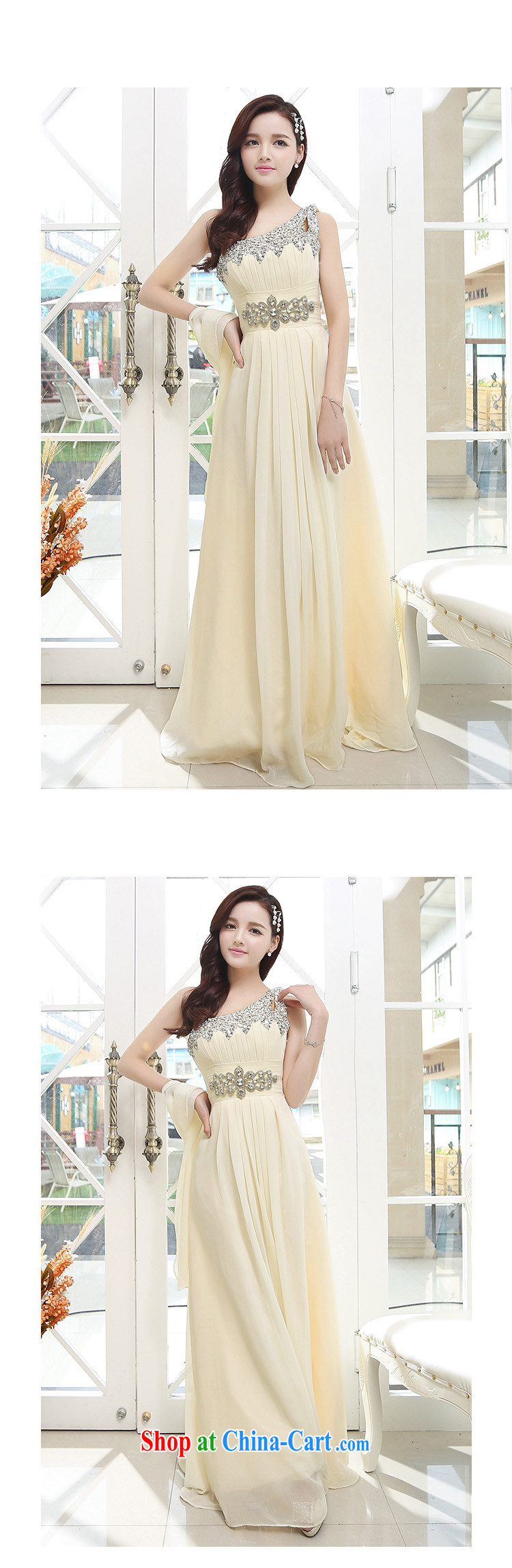 Cover Story summer 2015 new Korean single shoulder a shoulder back exposed snow woven dress bridal bridesmaid dresses dress uniform toast bride water green XL pictures, price, brand platters! Elections are good character, the national distribution, so why buy now enjoy more preferential! Health