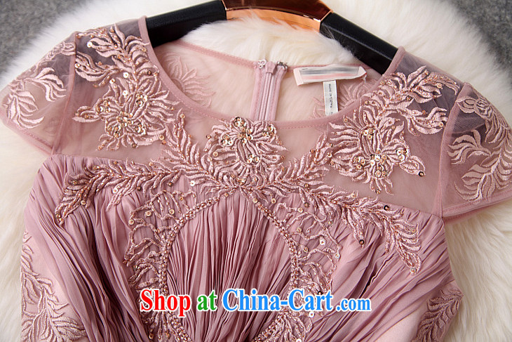 The poetry film summer 2015 new women in Europe and America with the stylish and the bead embroidered 100 hem, with cultivating small dress dresses pink XL pictures, price, brand platters! Elections are good character, the national distribution, so why buy now enjoy more preferential! Health