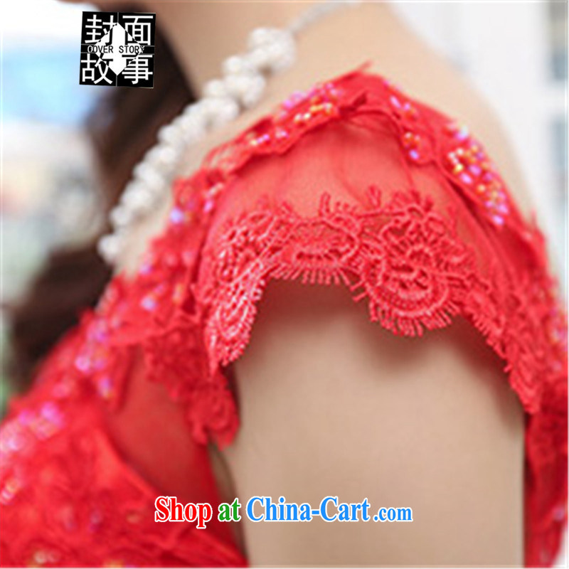 Cover Story summer 2015 new European and American style dress dress high-end high-yi long skirt sexy style long, bride with red M, the cover story (cover story), and, on-line shopping