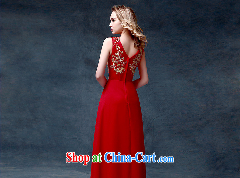 According to Lin Sa 2015 new bride toast clothing fashion bridal dresses red wedding dress Evening Dress long crowsfoot cultivating red are code pictures, price, brand platters! Elections are good character, the national distribution, so why buy now enjoy more preferential! Health