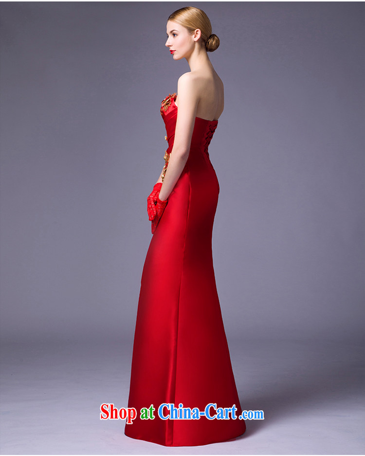 It is not the JUSERE high-end wedding dresses spring 2015 new Chinese crowsfoot cultivating marriages with red dress code 10 pictures, price, brand platters! Elections are good character, the national distribution, so why buy now enjoy more preferential! Health