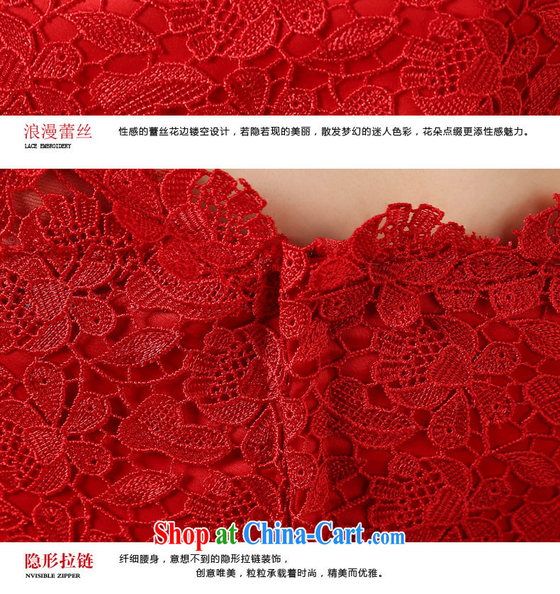 wedding dresses 2015 new single shoulder cultivating graphics thin red bridal with toast bridesmaid dress evening dress dresses short red L pictures, price, brand platters! Elections are good character, the national distribution, so why buy now enjoy more preferential! Health