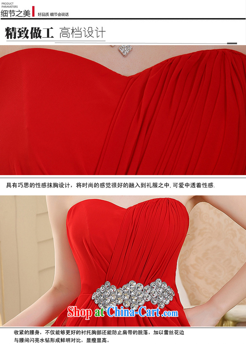 2015 New red long marriages bows dress beauty graphics thin dress Mary Magdalene pregnant women breast, red XL pictures, price, brand platters! Elections are good character, the national distribution, so why buy now enjoy more preferential! Health