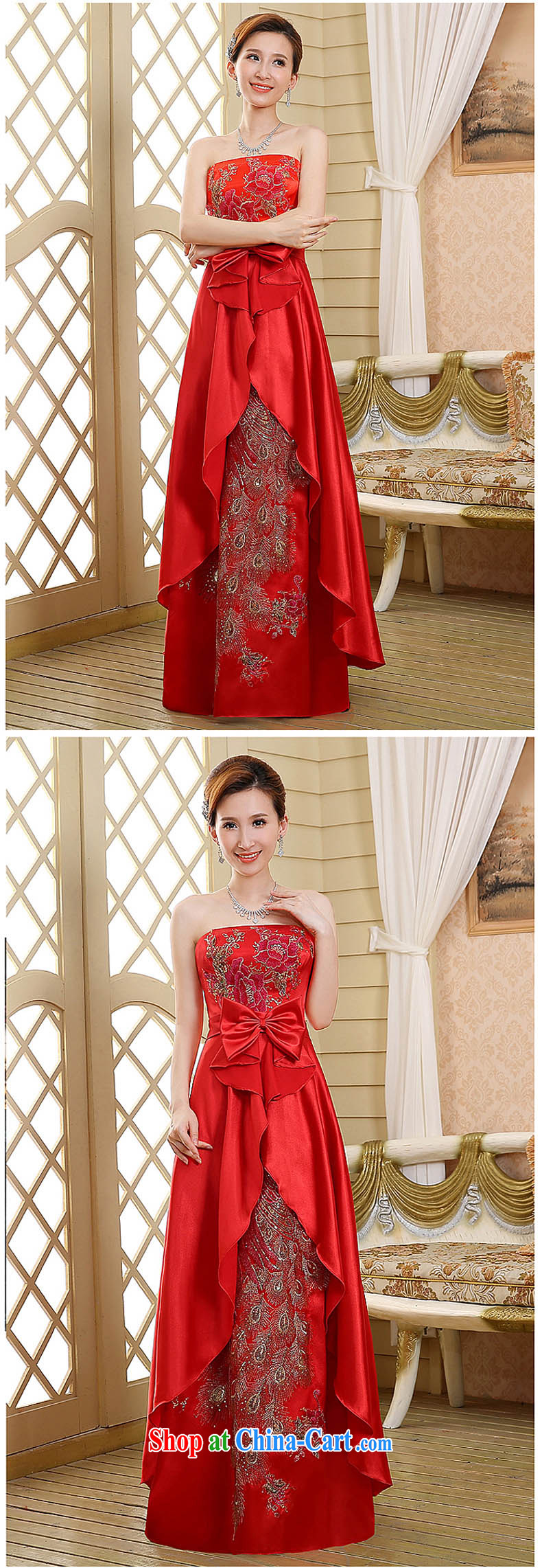 Red wiped his chest pregnant bride toast clothing new spring 2015, dress up, the Marriage Code Cultivating Female red L pictures, price, brand platters! Elections are good character, the national distribution, so why buy now enjoy more preferential! Health
