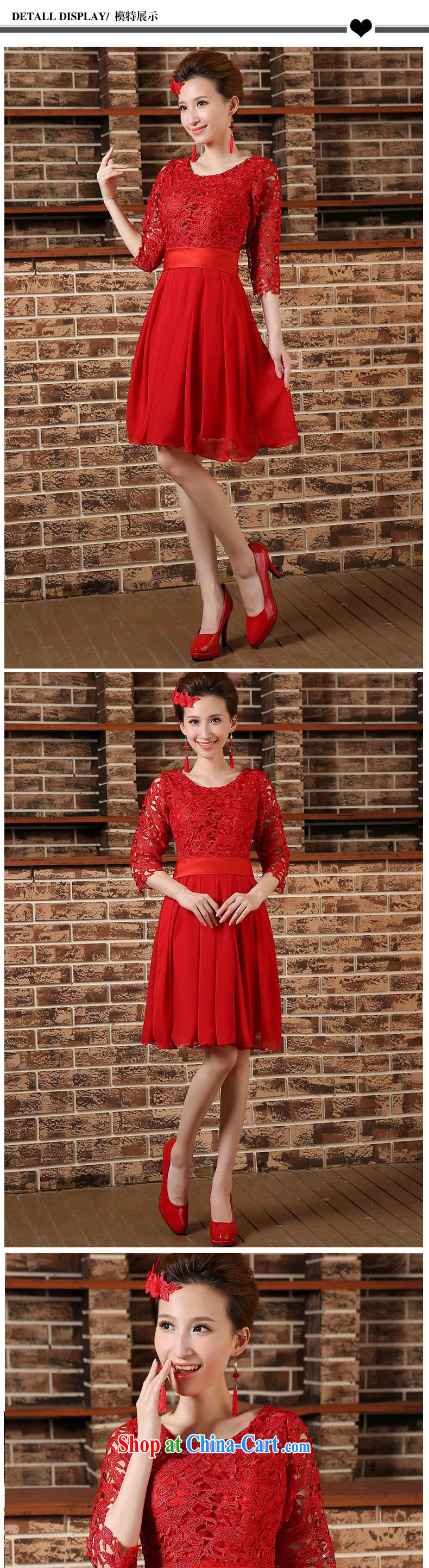 Pregnant women served toast high waist spring new 2015 bridal wedding dresses dress code the beauty short red red XXL pictures, price, brand platters! Elections are good character, the national distribution, so why buy now enjoy more preferential! Health