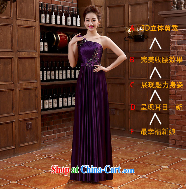 bridesmaid dress long skirt tie bows wedding Korean dresses silk snow woven beauty purple XXL pictures, price, brand platters! Elections are good character, the national distribution, so why buy now enjoy more preferential! Health