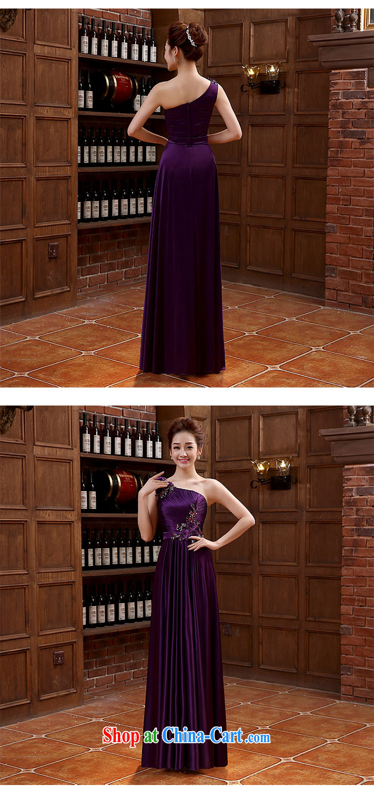 bridesmaid dress long skirt tie bows wedding Korean dresses silk snow woven beauty purple XXL pictures, price, brand platters! Elections are good character, the national distribution, so why buy now enjoy more preferential! Health