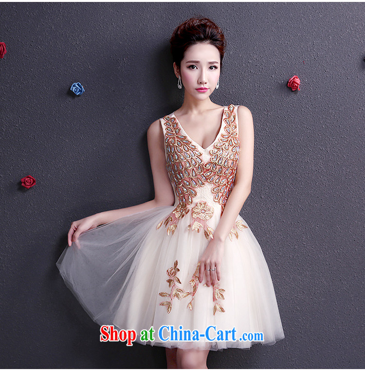 The woman bows Service Bridal Fashion 2015 Evening Dress short, cultivating graphics thin shoulders marriage wedding dresses spring and summer red wine red XL pictures, price, brand platters! Elections are good character, the national distribution, so why buy now enjoy more preferential! Health