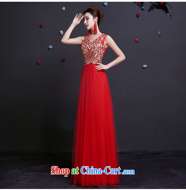 Toasting service summer 2015 new bride wedding dress a shoulder-length, red dress red XXL pictures, price, brand platters! Elections are good character, the national distribution, so why buy now enjoy more preferential! Health
