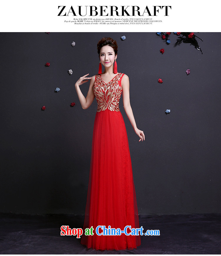 Toasting service summer 2015 new bride wedding dress a shoulder-length, red dress red XXL pictures, price, brand platters! Elections are good character, the national distribution, so why buy now enjoy more preferential! Health