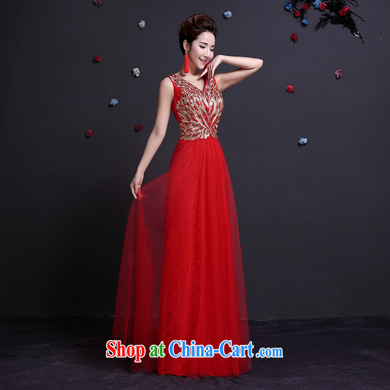 Toast clothing summer 2015 new bride wedding dress a shoulder-length, red dress red XXL, dumping the woman, shopping on the Internet