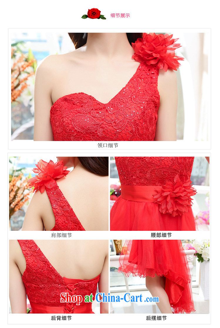 2015 summer new package bows Service Bridal wedding dress dresses red marriages with apricot XL pictures, price, brand platters! Elections are good character, the national distribution, so why buy now enjoy more preferential! Health