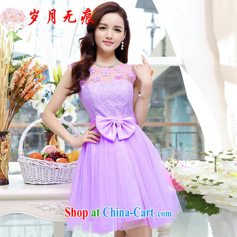 years no scratches on summer 2015 wedding lace hook flower dress uniform toast bridal dresses bridesmaid skirt package and apricot XL come no scratches (SUIYUEWUHEN), online shopping