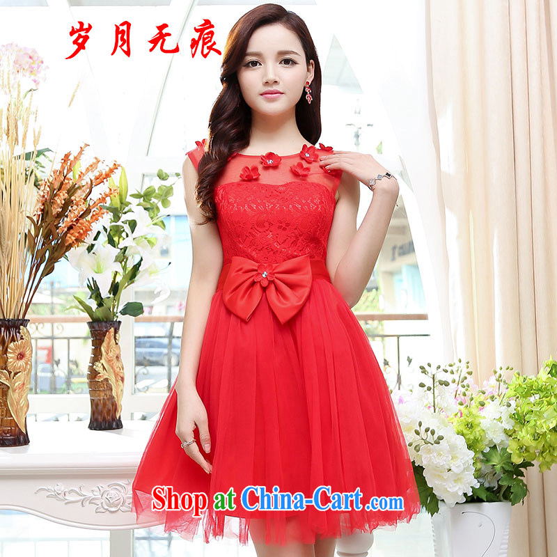 years no scratches on summer 2015 wedding lace hook flower dress uniform toast bridal dresses bridesmaid skirt package and apricot XL come no scratches (SUIYUEWUHEN), online shopping
