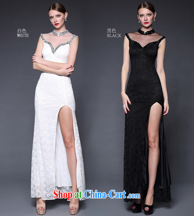 Blue rain bow to * 2015 new stitching lace manually staple Pearl dresses long, the forklift truck beauty dress dresses W 0143 black are code pictures, price, brand platters! Elections are good character, the national distribution, so why buy now enjoy more preferential! Health