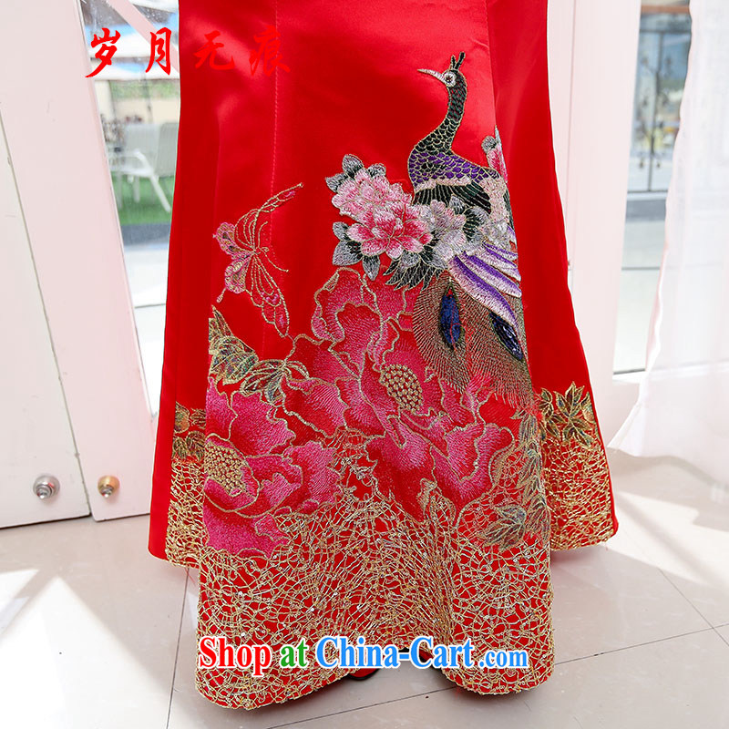 years no scratches 2015 summer wedding lace hook flower dress girls toast clothing bridal dresses bridesmaid skirt package and skirt dress royal blue XL come no scratches (SUIYUEWUHEN), online shopping