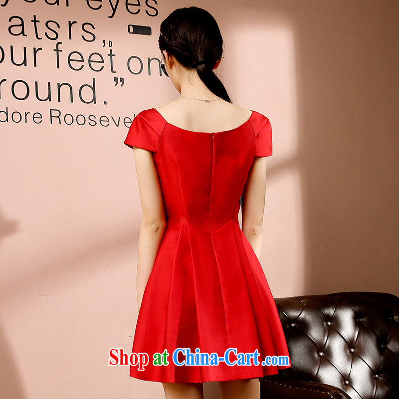 Feng Yi cotton trim 2015 new style red dress dresses Korean version a field for cultivating graphics thin retro dresses black M, Feng Yi cotton ornaments, shopping on the Internet
