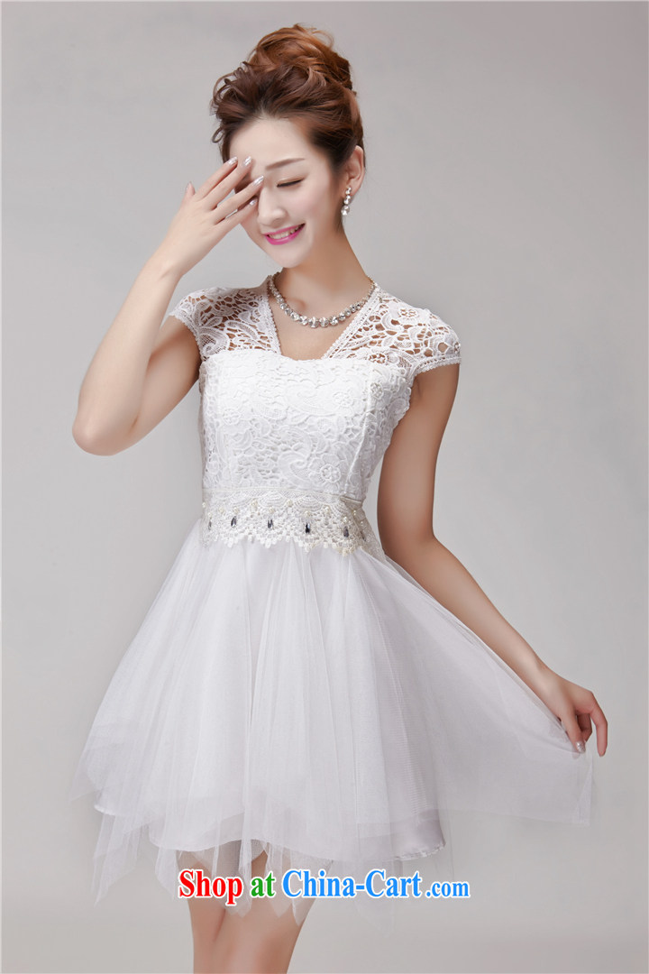 Feng Yi cotton trim 2015 summer new lace hook flower dresses women's clothing shaggy dress style dress skirt white L pictures, price, brand platters! Elections are good character, the national distribution, so why buy now enjoy more preferential! Health