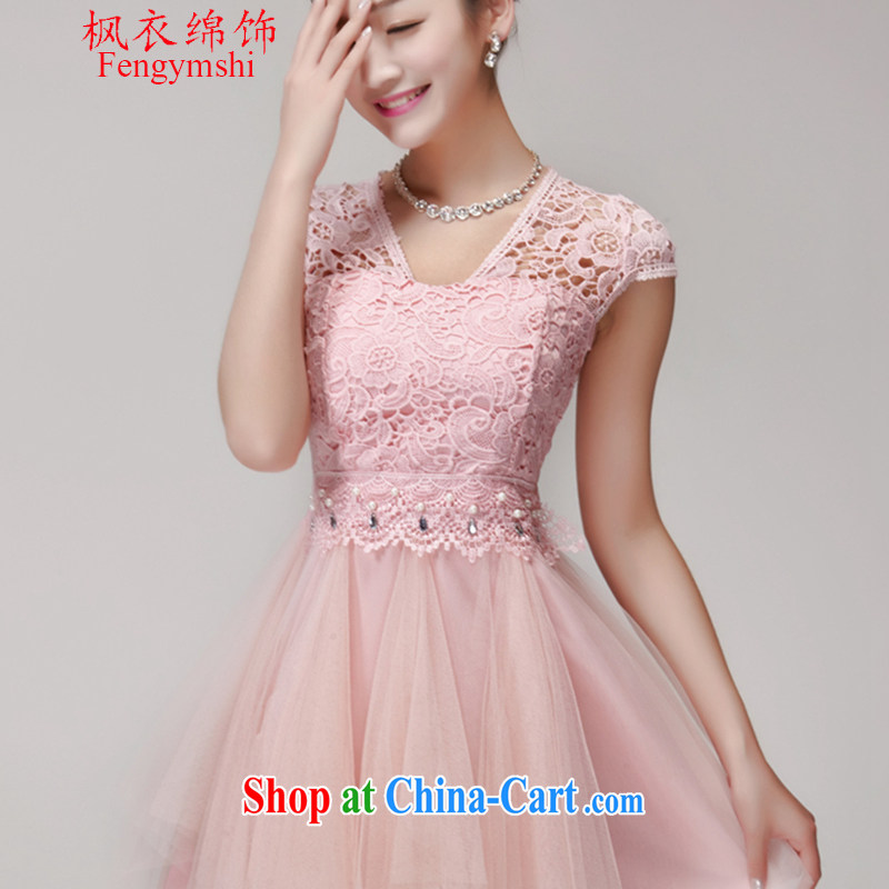 Feng Yi cotton trim 2015 summer new lace hook flower dress girls shaggy dress style dress skirt white L, Feng Yi cotton ornaments, and shopping on the Internet