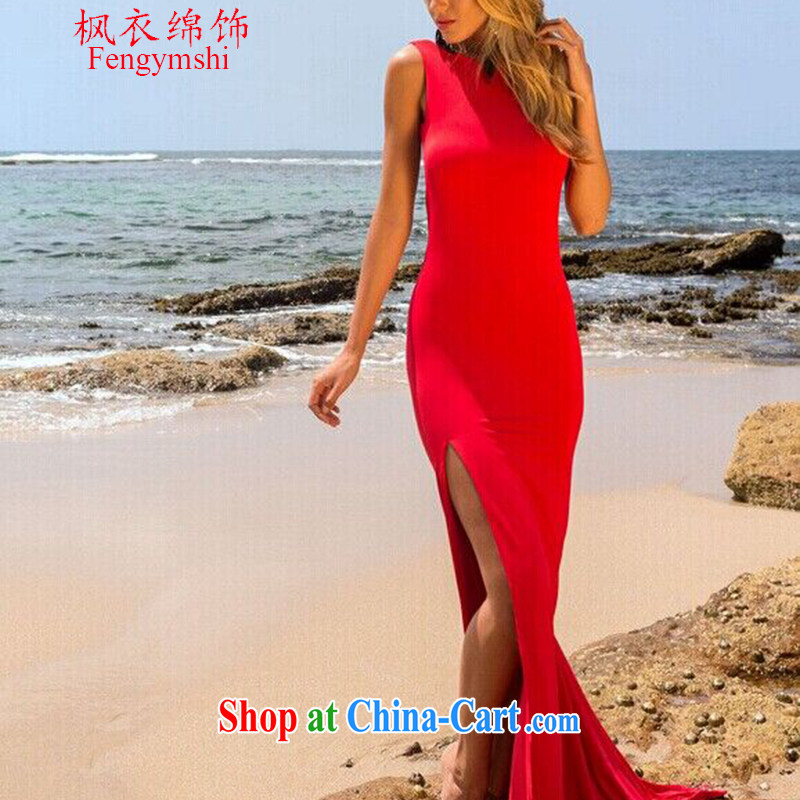 Feng Yi cotton ornaments new products in Europe and sense of the bandage dress beautiful dress white L, Feng Yi cotton ornaments, and shopping on the Internet