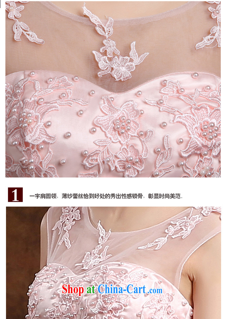 White first about serving toast shoulders lace flowers bridal wedding dresses toast bridesmaid service long stylish evening dress 2015 new pink strap, XXL pictures, price, brand platters! Elections are good character, the national distribution, so why buy now enjoy more preferential! Health