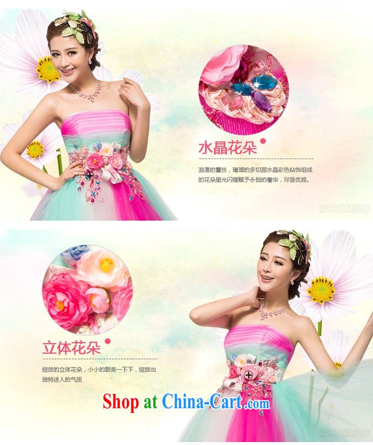 Ho full Chamber 2015 new appearances serving short Korean Princess bridesmaid toast serving serving color clothing dresses colorful XL pictures, price, brand platters! Elections are good character, the national distribution, so why buy now enjoy more preferential! Health