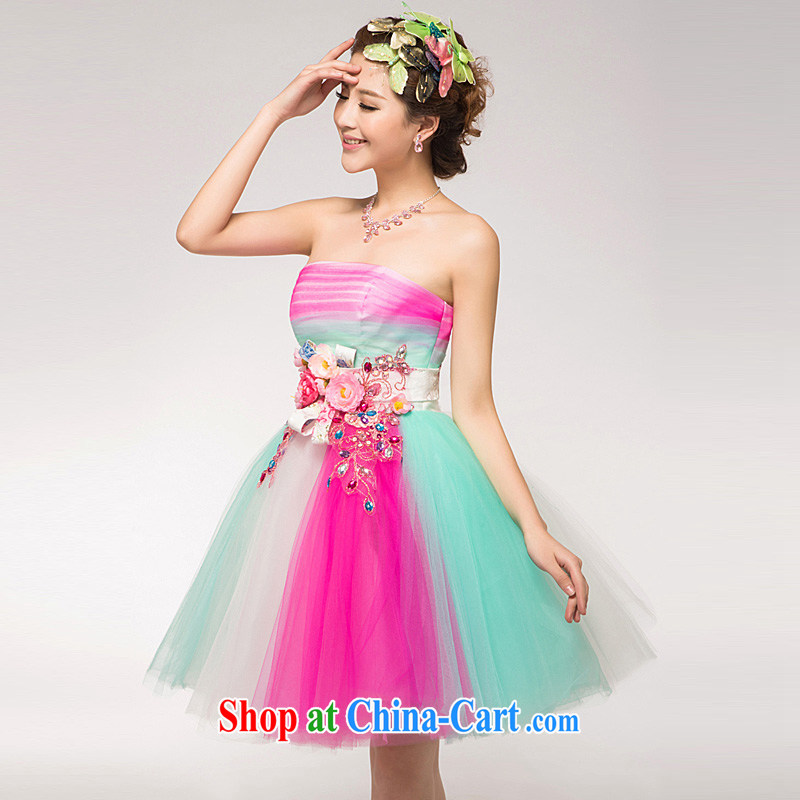 Ho full Chamber 2015 new appearances serving short, Korean Princess bridesmaid toast serving serving color clothing dresses colorful XL, Ho full chamber, and shopping on the Internet