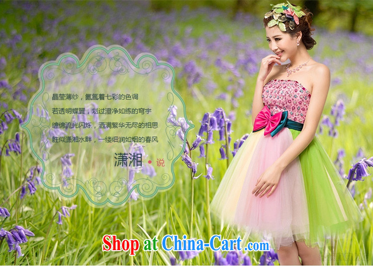Annual Concert dress uniform serving the cultural performances small dress color stage Evening Dress bridesmaid dresses in colorful L pictures, price, brand platters! Elections are good character, the national distribution, so why buy now enjoy more preferential! Health