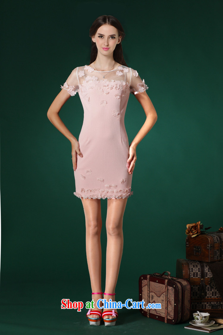 Flower Kawasaki 2015 summer new manual high-end three-dimensional petal beauty dresses small dress pictures, price, brand platters! Elections are good character, the national distribution, so why buy now enjoy more preferential! Health
