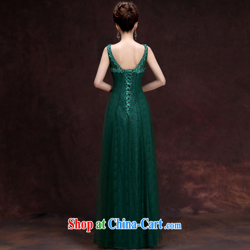 A service is good, Evening Dress 2015 new wedding dress summer long, accompanied by her sisters served in small dress dress long 2XL, serving a good solid, shopping on the Internet