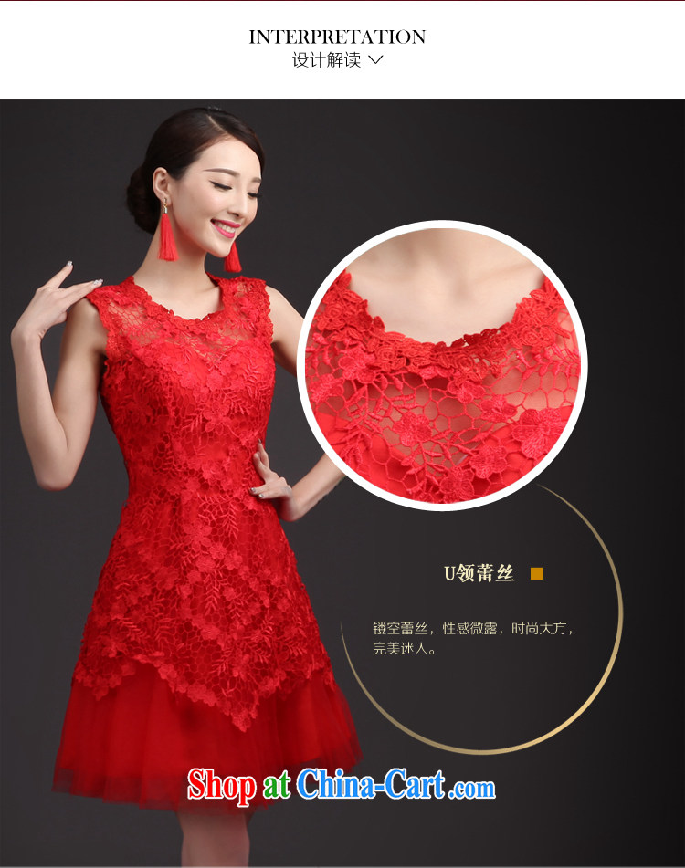 Martin Taylor 2015 short dresses dress lace-a Field shoulder bridesmaid dresses small strap wedding bridal toast clothing summer white XXL pictures, price, brand platters! Elections are good character, the national distribution, so why buy now enjoy more preferential! Health