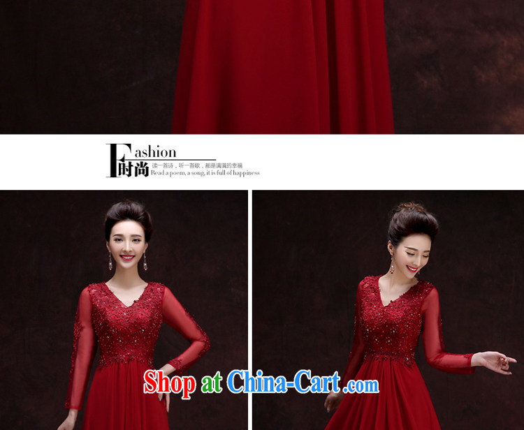 A good service is 2015 red new wedding dress sexy Openwork long evening dress banquet moderator dress long 2XL pictures, price, brand platters! Elections are good character, the national distribution, so why buy now enjoy more preferential! Health