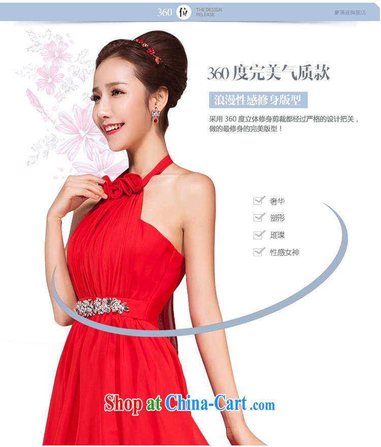Spring 2015 Korean version is too short, Evening Dress bridesmaid dress bridal toast serving Princess small dress red XL pictures, price, brand platters! Elections are good character, the national distribution, so why buy now enjoy more preferential! Health