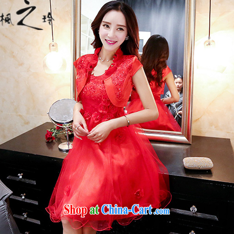 Thanks for Mrs 2015 summer new, XL, long wedding dresses dress female Red XXXL