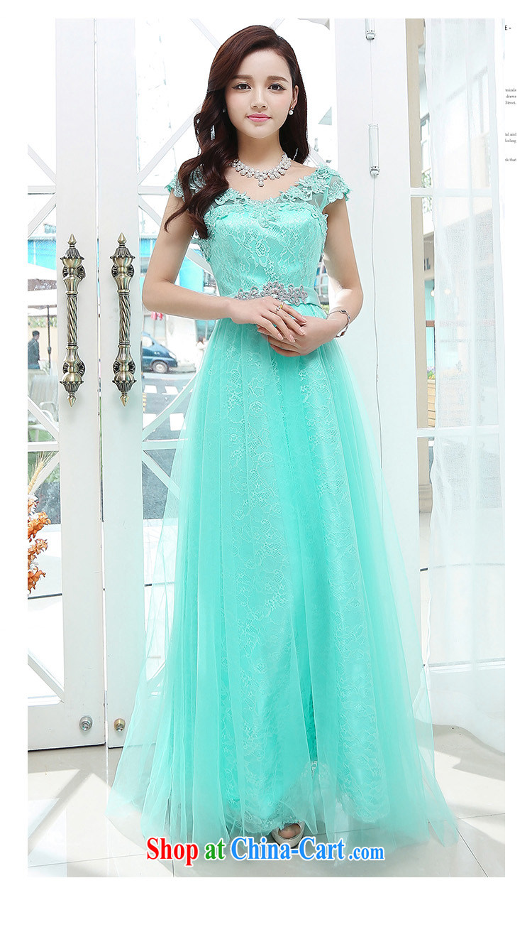The new, wedding dress, ball gown long dress beauty graphics thin large skirt banquet dress uniform toast green XL pictures, price, brand platters! Elections are good character, the national distribution, so why buy now enjoy more preferential! Health