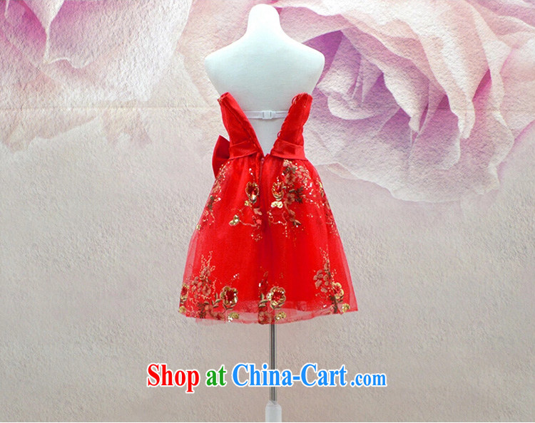 Ho full court marriages red short bows service 2015 spring new dress lace embroidery butterfly knot female Red XL pictures, price, brand platters! Elections are good character, the national distribution, so why buy now enjoy more preferential! Health