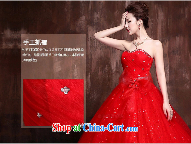 Ho full Chamber wedding dresses 2015 New with bare chest flowers graphics thin super star stylish wedding red tie with a red XL pictures, price, brand platters! Elections are good character, the national distribution, so why buy now enjoy more preferential! Health
