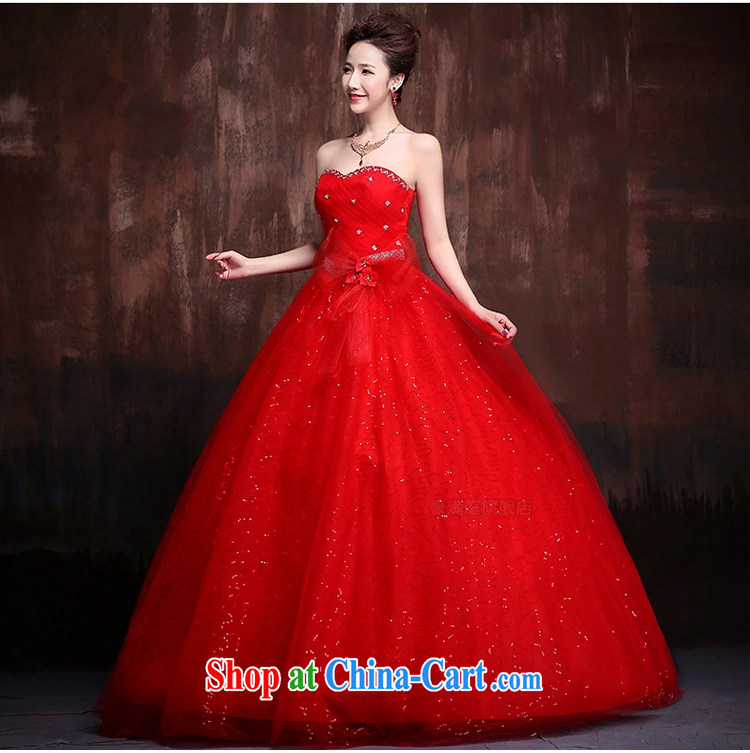 Ho full Chamber wedding dresses 2015 New with bare chest flowers graphics thin super star stylish wedding red tie with a red XL pictures, price, brand platters! Elections are good character, the national distribution, so why buy now enjoy more preferential! Health