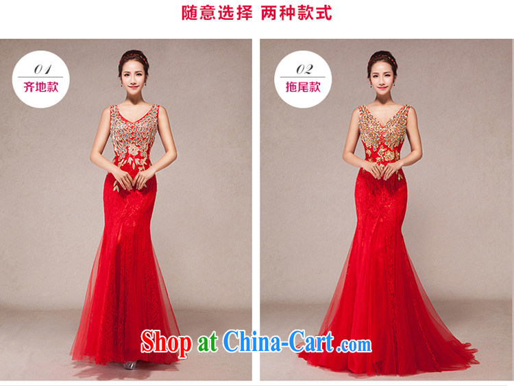 Evening Dress 2015 new, serving toast Annual Spring dresses shoulders cultivating crowsfoot marriages long dress with XL pictures, price, brand platters! Elections are good character, the national distribution, so why buy now enjoy more preferential! Health
