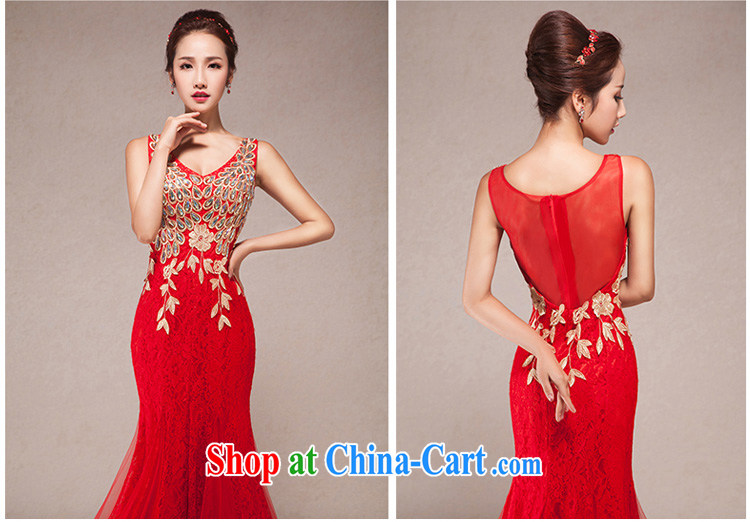 Evening Dress 2015 new, serving toast Annual Spring dresses shoulders cultivating crowsfoot marriages long dress with XL pictures, price, brand platters! Elections are good character, the national distribution, so why buy now enjoy more preferential! Health