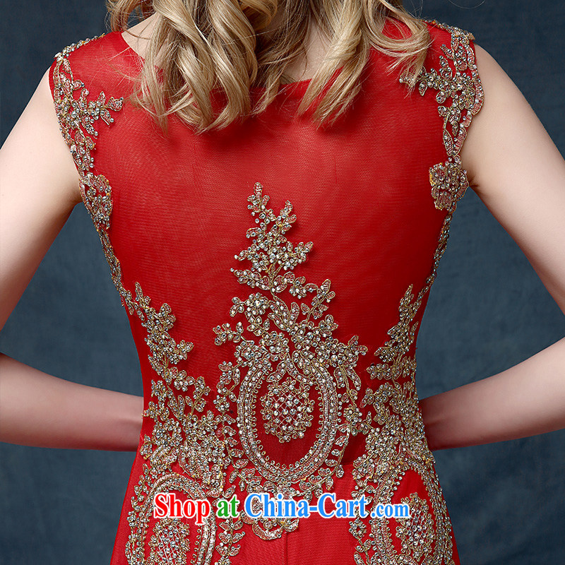 According to Lin Windsor wedding dresses 2015 new toast Service Bridal long tail dress wedding dresses at Merlion cultivating red XL, according to Lin, Elizabeth, and shopping on the Internet