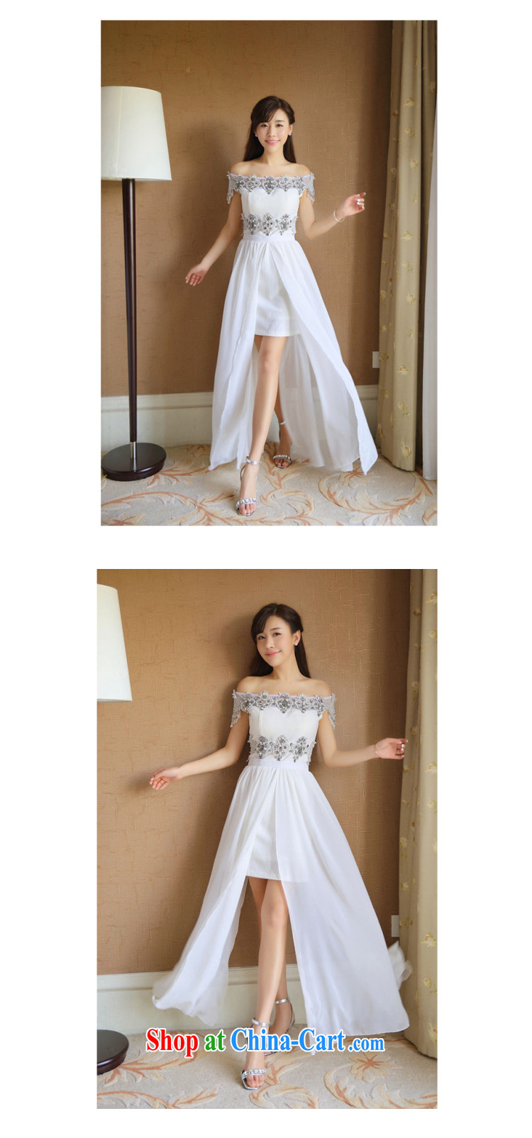 Tony Blair, in Dili, the drill nails Pearl wood drill dresses Korean short heart ye children, with men dress skirt summer dress 6048 white M pictures, price, brand platters! Elections are good character, the national distribution, so why buy now enjoy more preferential! Health