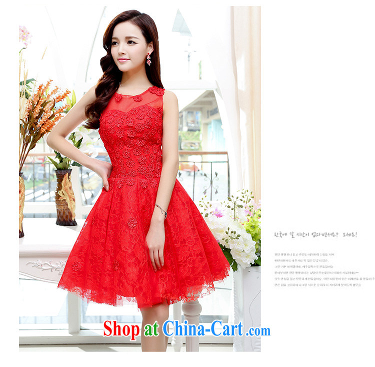 Mu season 2014 New Name Yuan small incense, short-sleeved cultivating good wedding A field dresses wedding dresses 1551 red XL pictures, price, brand platters! Elections are good character, the national distribution, so why buy now enjoy more preferential! Health