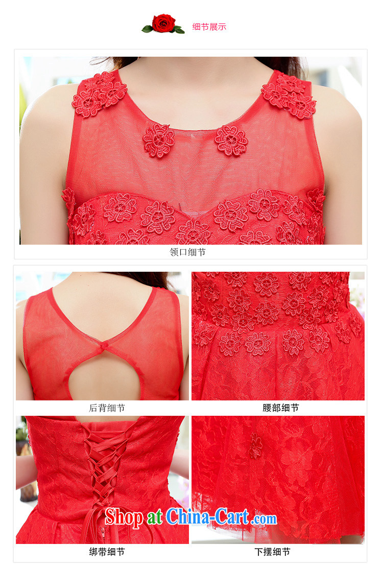 Mu season 2014 New Name Yuan small incense, short-sleeved cultivating good wedding A field dresses wedding dresses 1551 red XL pictures, price, brand platters! Elections are good character, the national distribution, so why buy now enjoy more preferential! Health