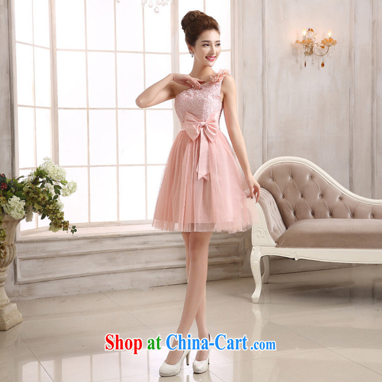 There are optimized color Kingfisher bridesmaid mission Small dress imported lace single shoulder sister skirt short bridal shaggy skirts MZ 9997 champagne color code pictures, price, brand platters! Elections are good character, the national distribution, so why buy now enjoy more preferential! Health